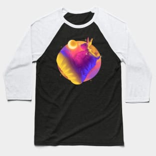 Astronaut Rabbit Boot Baseball T-Shirt